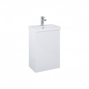 Set cabinet z umywalką Elita Qubo Plus, 40cm, 1 doors, white