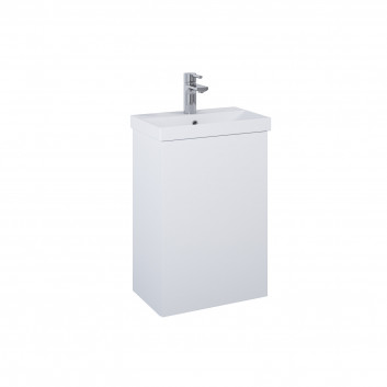 Set cabinet z umywalką Elita Qubo Plus, 40cm, 1 doors, white