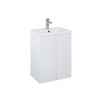 Set cabinet z umywalką Elita Kido, 45cm, 1 doors, white shine