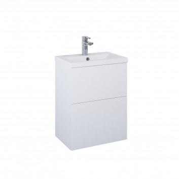 Set cabinet z umywalką Elita Kido, 60cm, 2 doors, white shine