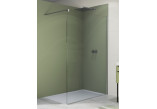 Panel walk-in Sanswiss Easy STR4P, 100x200cm, universal, glass transparent, profil black