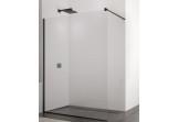 Panel walk-in Sanswiss Easy STR4P, 90x200cm, universal, glass transparent, profil black