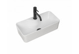 Washbasin Rea Mery countertop rectangular 50,5x25 cm, white