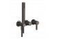 3-hole bath mixer Gessi Inciso, concealed, 2 wyjścia wody, Warm Bronze Brushed PVD