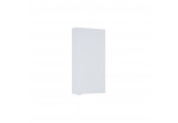 Wall mounted cabinet Elita For All, 40x12.6cm, 1 door, stone mat