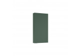 Wall mounted cabinet Elita For All, 40x12.6cm, 1 door, forest green mat