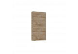 Wall mounted cabinet Elita For All, 40x12.6cm, 1 door, oak canela