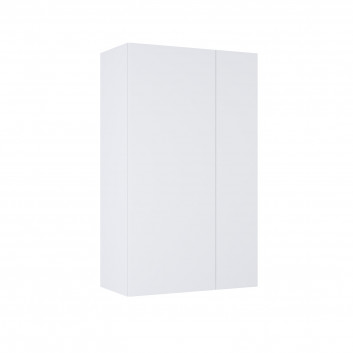 Wall mounted cabinet Elita For All, 50x12.6cm, 2 door, white mat