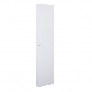 Wall mounted cabinet Elita For All, 40x12.6cm, 1 door, white mat