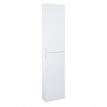 Wall mounted cabinet Elita For All, 40x12.6cm, 1 door, white mat