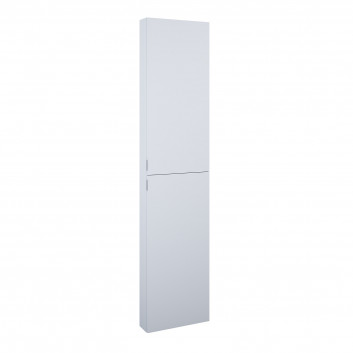 Wall mounted cabinet Elita For All, 40x12.6cm, 1 door, white mat