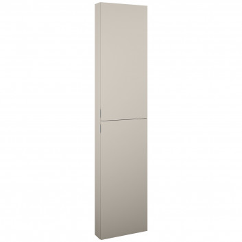 Wall mounted cabinet Elita For All, 40x12.6cm, 1 door, white mat