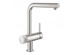 Sink mixer Grohe Essence SmartControl, pull-out spray, brushed cool sunrise