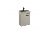 Set wall mounted cabinet z umywalką Elita Tiny, 45cm, 1 doors, fume mat