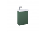 Set wall mounted cabinet z umywalką Elita Spring, 45cm, 1 doors, forest green mat