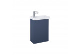 Set wall mounted cabinet z umywalką Elita Spring, 45cm, 1 doors, navy blue mat
