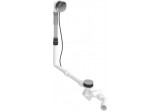 Set waste and overflow Duravit Quadroval - chrome