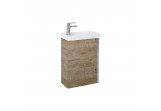 Set wall mounted cabinet z umywalką Elita Spring, 45cm, 1 doors, oak canela