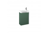 Set wall mounted cabinet z umywalką Elita Summer, 45cm, 1 doors, forest green mat