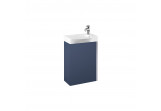 Set wall mounted cabinet z umywalką Elita Summer, 45cm, 1 doors, navy blue mat