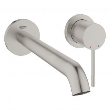 Washbasin faucet Grohe Essence Professional, concealed, 2-hole, spout 230mm, stainless steel