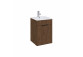 Set cabinet z umywalką Elita Street Plus, 50cm, 2 szuflady, oak craft