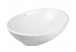 Countertop washbasin Oltens Etne, 40x33cm, without overflow, SmartClean, white