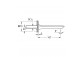 Cascade spout Grohe Allure, 169mm, chrome