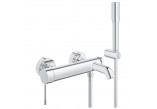 Bath tap Grohe Essence Professional, wall mounted, 2 wyjścia wody, chrome