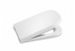 Toilet seat with soft closing Compacto Roca Inspira Round, pearl