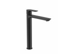 Washbasin faucet Roca Cala, standing, height 292mm, without pop, black mat