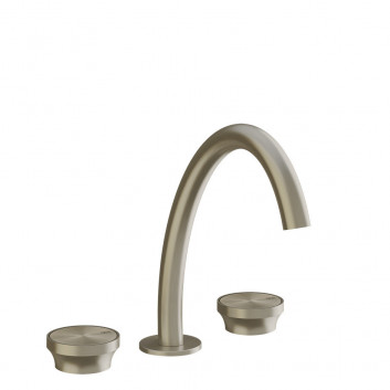 3-hole washbasin faucet Gessi Origini, standing, height 243mm, korek automatyczny, chrome