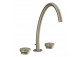 3-hole washbasin faucet Gessi Origini, standing, height 243mm, korek automatyczny, chrome