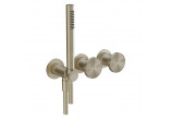 3-hole bath mixer Gessi Origini, concealed, 2 wyjścia wody, Shower set, chrome