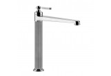 Washbasin faucet Gessi Venti20, standing, height 317mm, korek automatyczny, chrome