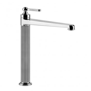 Washbasin faucet Gessi Venti20, standing, height 168mm, korek automatyczny, chrome