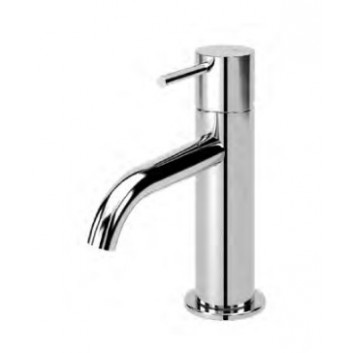 Washbasin faucet Bruma Leaf, standing, height 156mm, holder typ 2, sunrise PVD