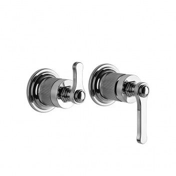 Bath tap 2-hole Gessi Origini, concealed, 2 wyjścia wody, chrome