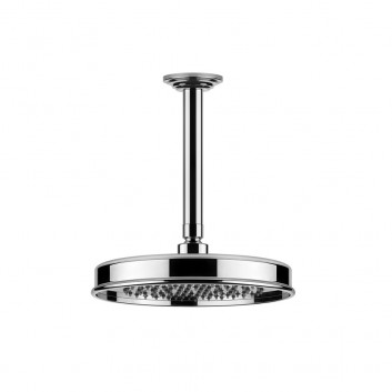 Overhead shower Gessi Venti20, round, 229mm, arm wall mounted 400mm, chrome