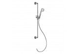 Shower set Gessi Venti20, wall mounted, rail z handshower i wężem 150cm, chrome