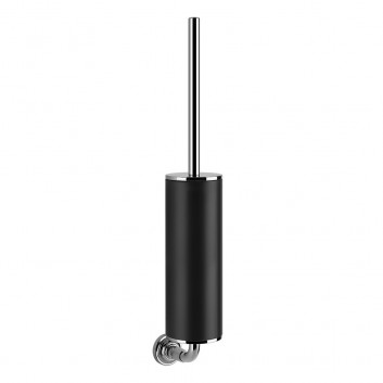 Soap dispenser Gessi Venti20, wall mounted, black, finish chrome