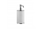 Soap dispenser Gessi Venti20, wall mounted, white, finish chrome