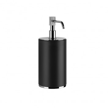 Soap dispenser Gessi Venti20, wall mounted, white, finish chrome