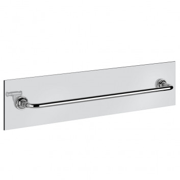 Reling for towel Gessi Venti20, for mounting szkle, 45cm, chrome