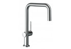 Kitchen faucet Hansgrohe Talis M54 U Eco, single lever, height 22 cm, 1jet, chrome