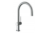 Kitchen faucet Hansgrohe Talis M54 220 1jet, standing, obracana spout, black mat