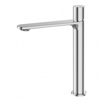 Washbasin faucet Bruma Leaf, standing, height 301mm, sunrise PVD