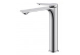 Washbasin faucet Demm Shine, standing, height 278mm, spout 184mm, without pop, chrome
