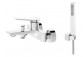 Mixer bath and shower Vema Oten, wall mounted, 2 wyjścia wody, Shower set, chrome
