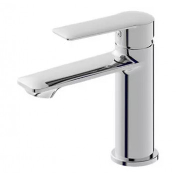 Washbasin faucet Demm Shine, standing, height 150mm, spout 125mm, without pop, chrome